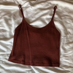 Topshop ribbed tank